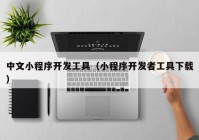中文小程序开发工具（小程序开发者工具下载）